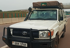 Single Roof Top Tent in Uganda