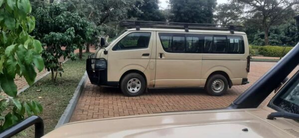 van rental in Uganda 