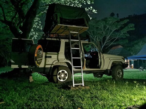 Landcruiser with Tent